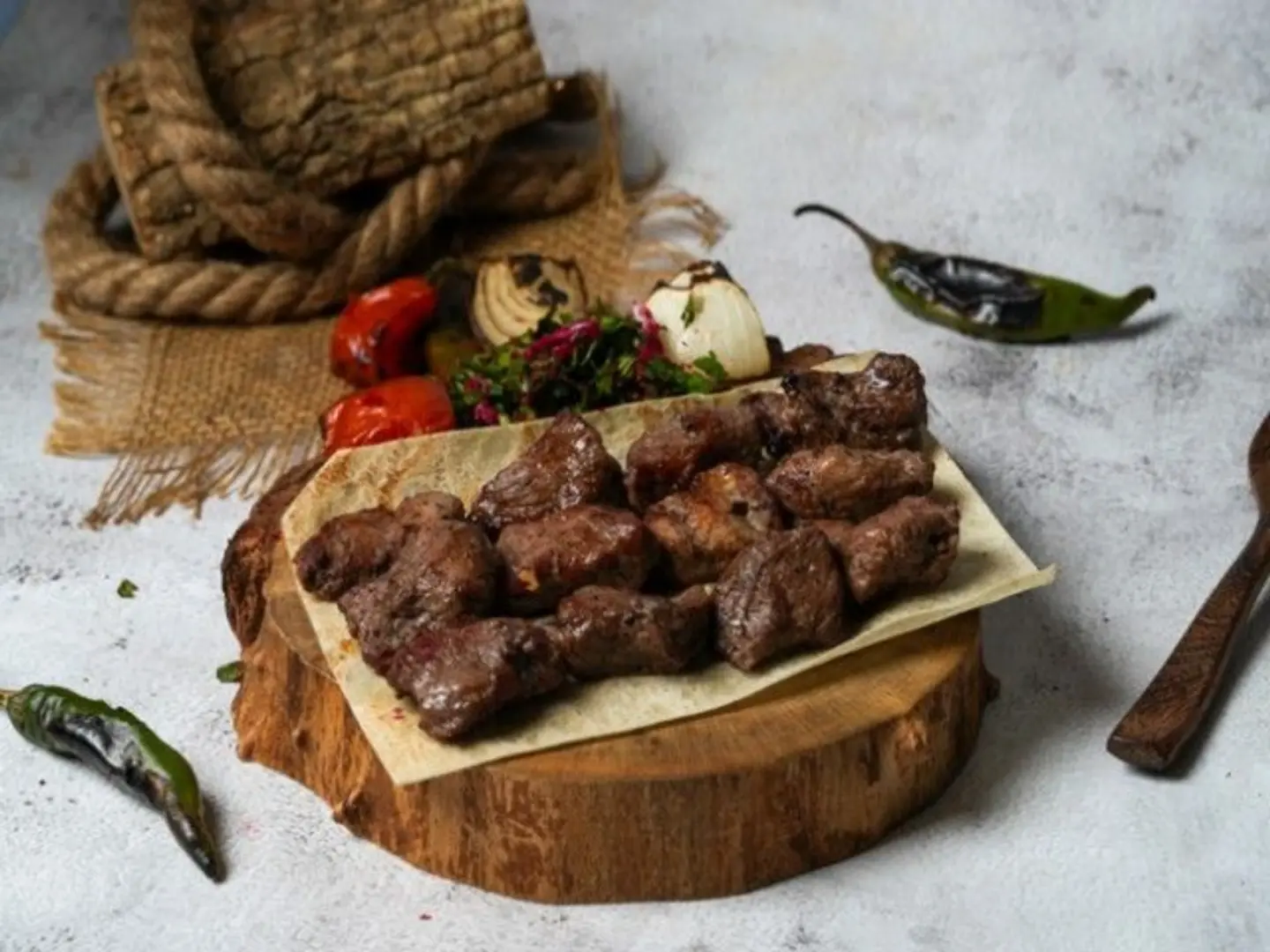 Meat Awsal Plate