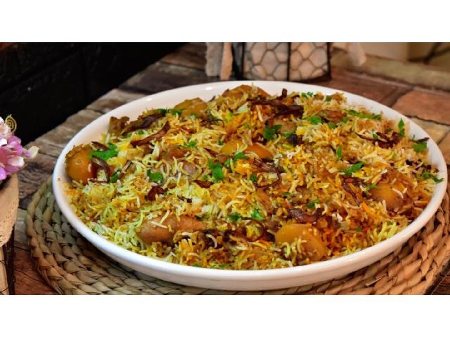 حبة دجاج مع الزربيان عدني