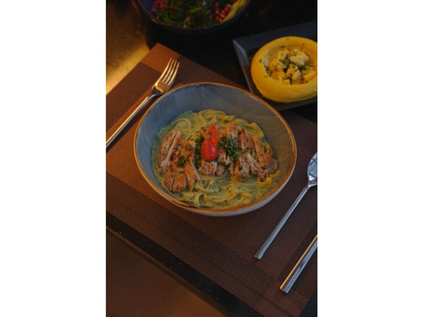 Fettutchini Pesto Chicken