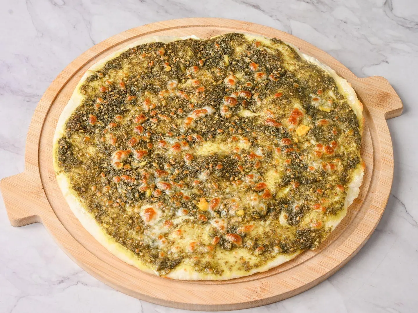 Labneh And Zaatar Pie