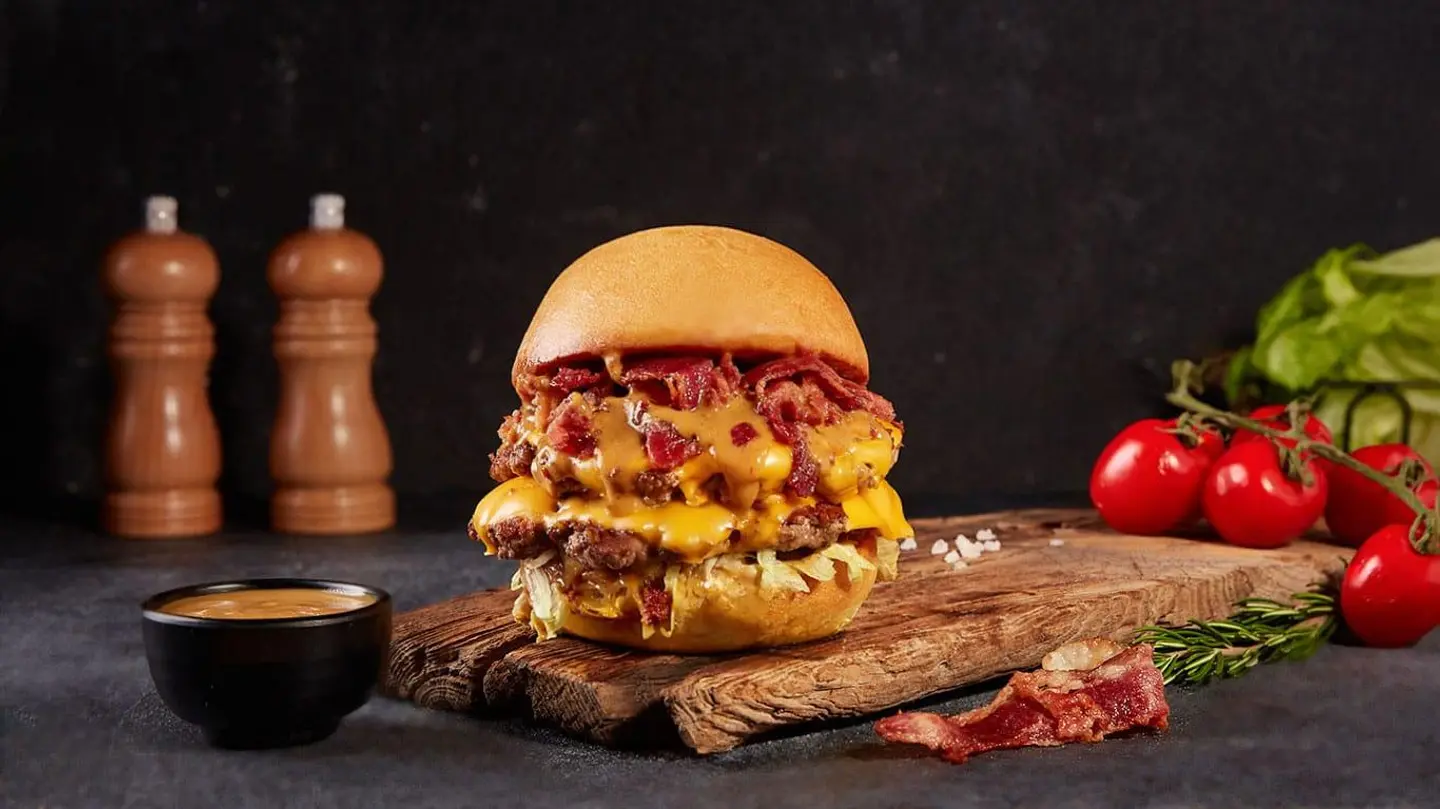 Double Smoked Beef Burger