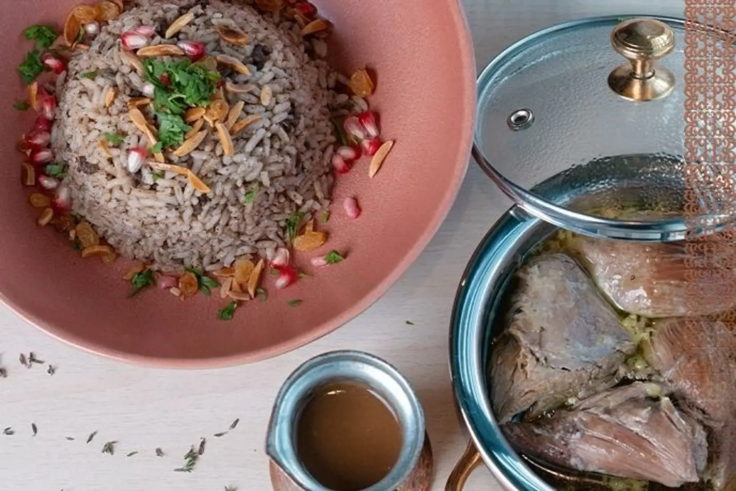 خروف مع رز