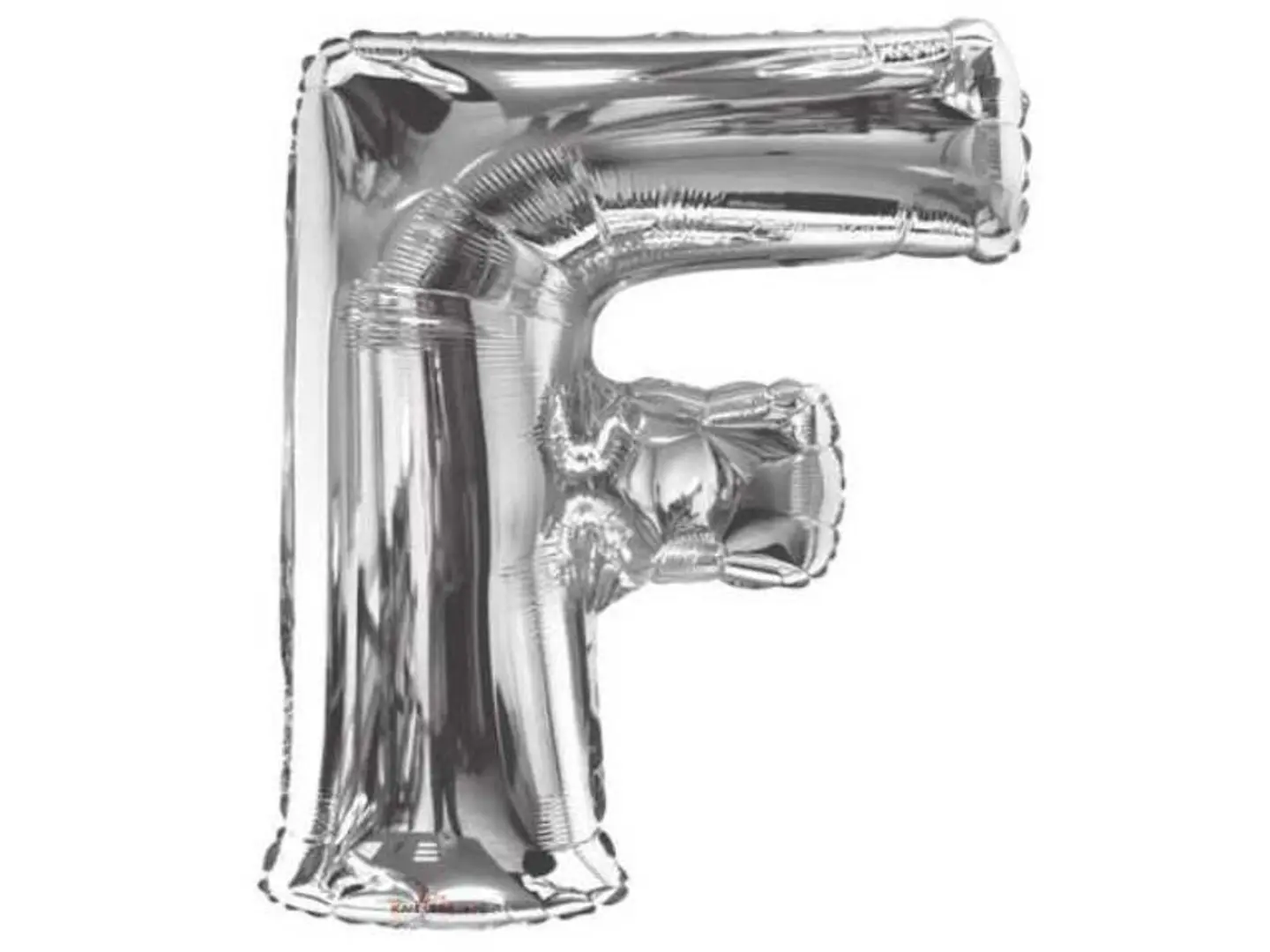 Letter F Helium Tin