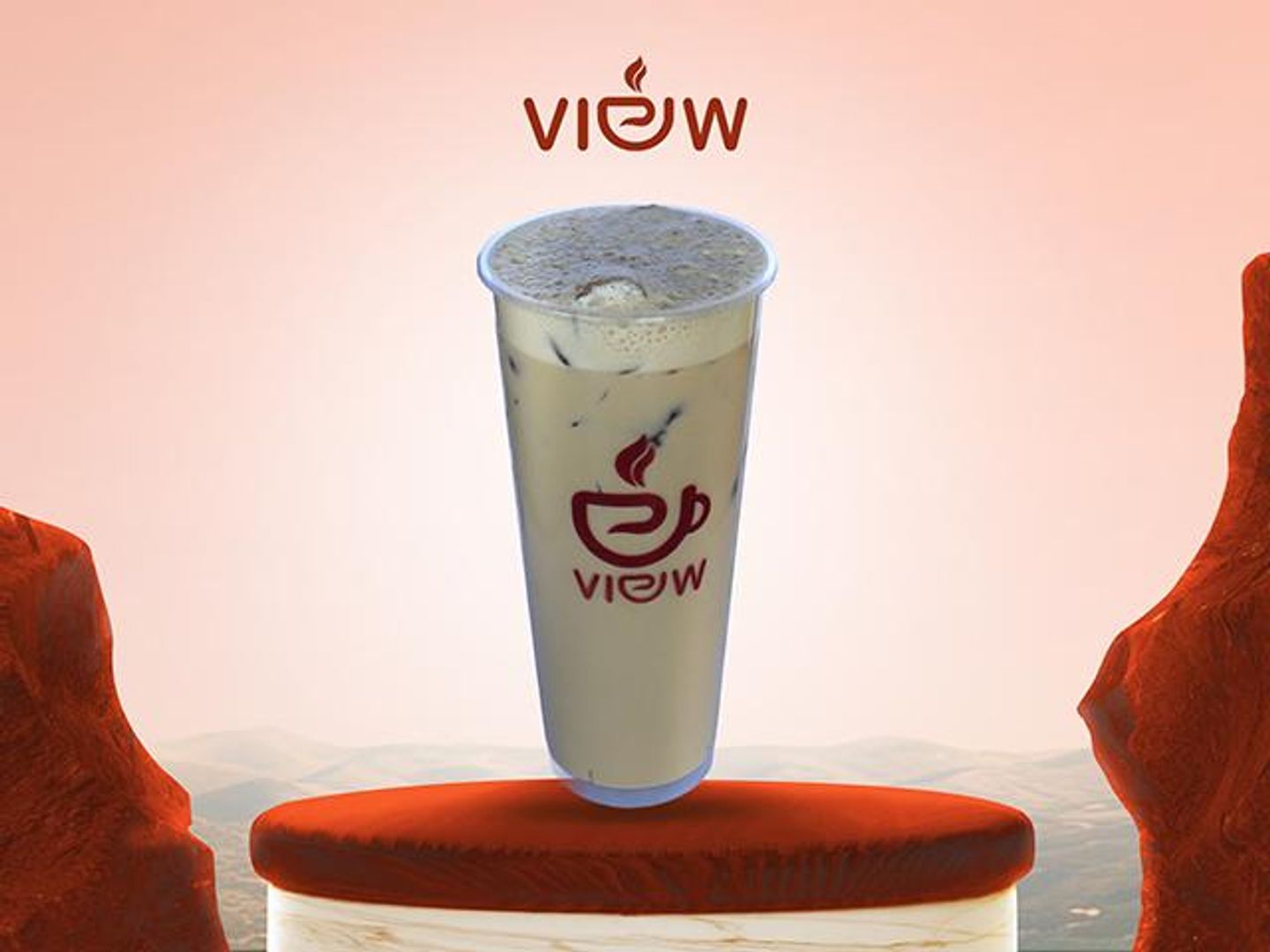 Ice Shaken White Mocha