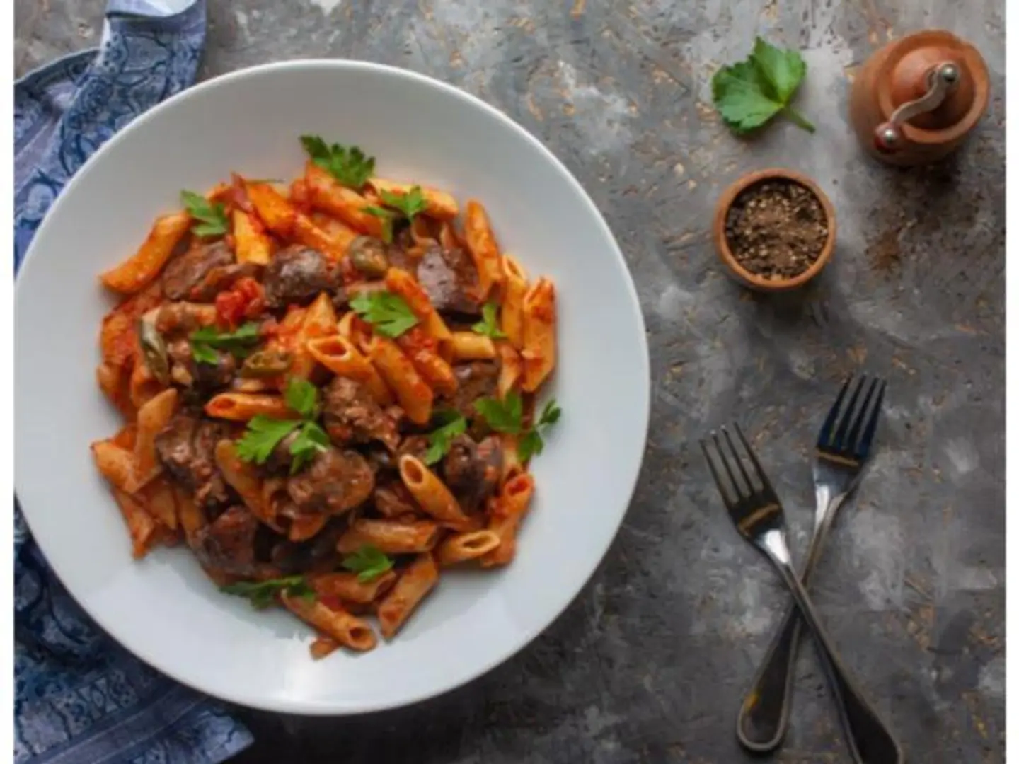 Liver And Sausage Pasta