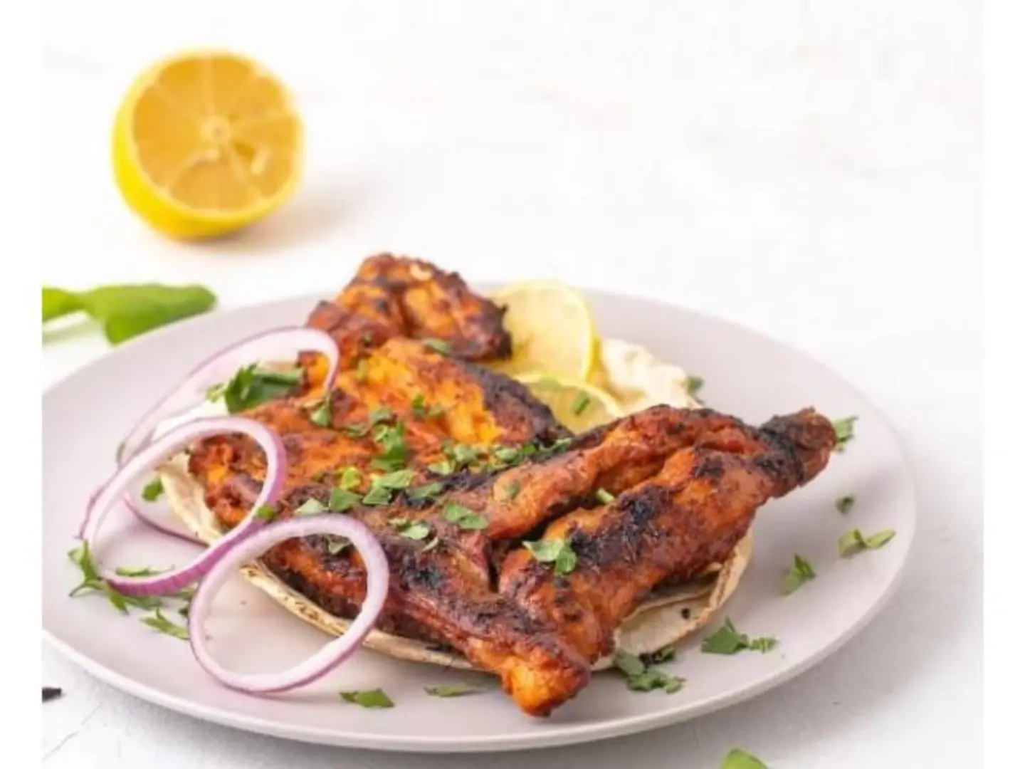 Half Charcoal Chicken Plain