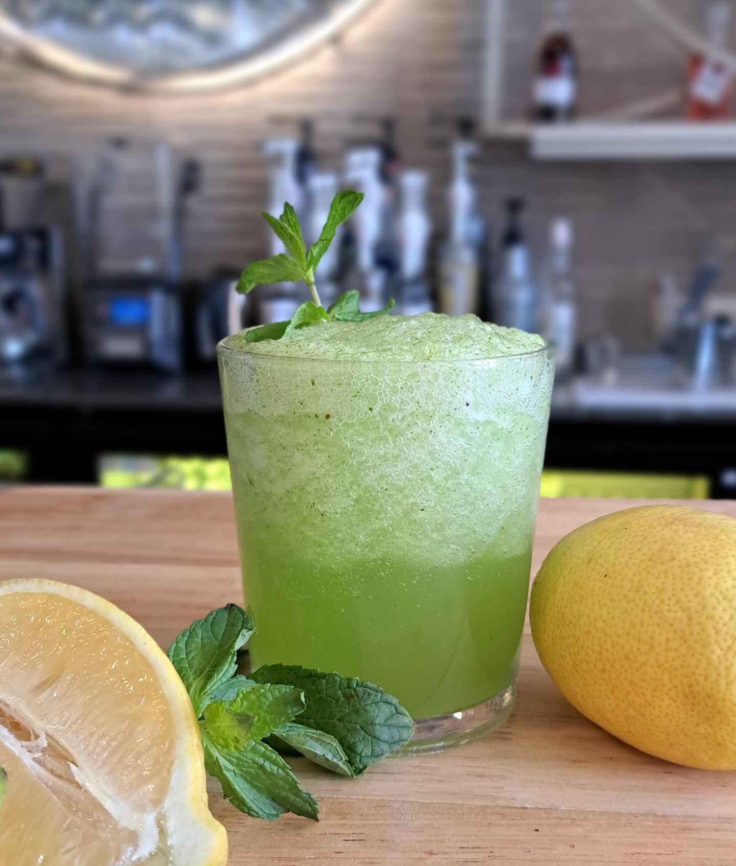 Frozen Minted Lemonade