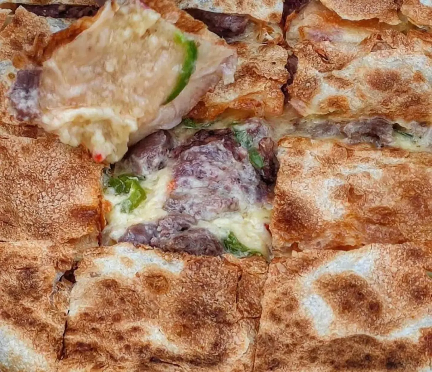 Pastrami Sausage Pie With Kiri