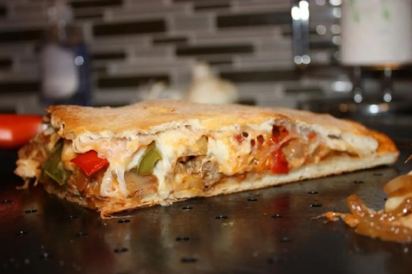 Thyme With Vegetables And Cheese Sandwich