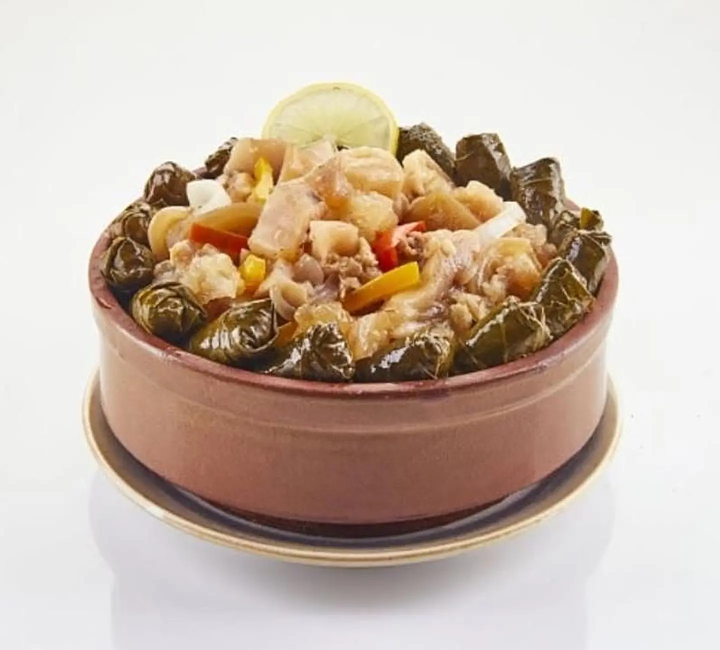 طاجن ورق عنب بالكوارع