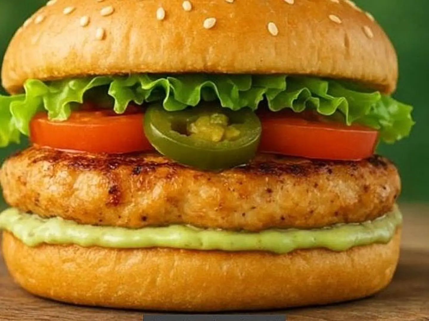 كومبو برجر الدجاج المكسيكي (هالبينو)