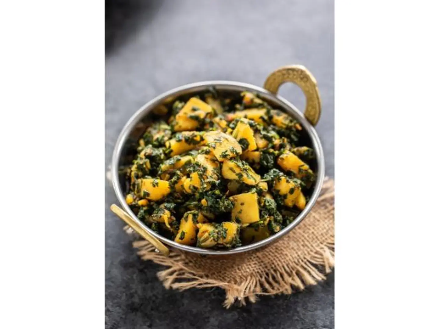 بطاطا بالسبانخ