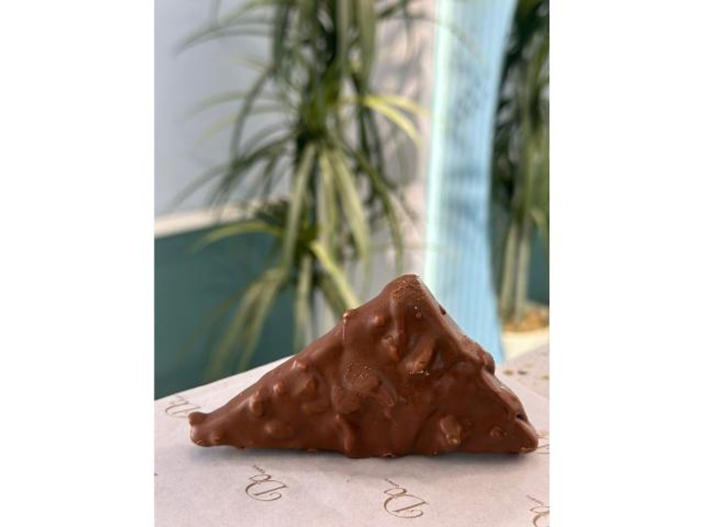 Chocolate Covered Brownie Triangles