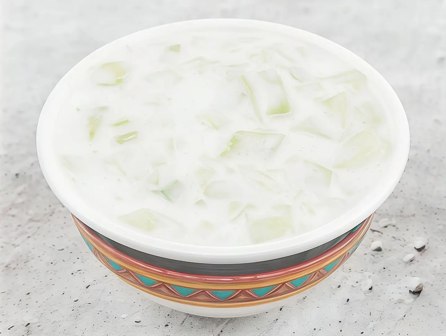 سلطة خيار لبن