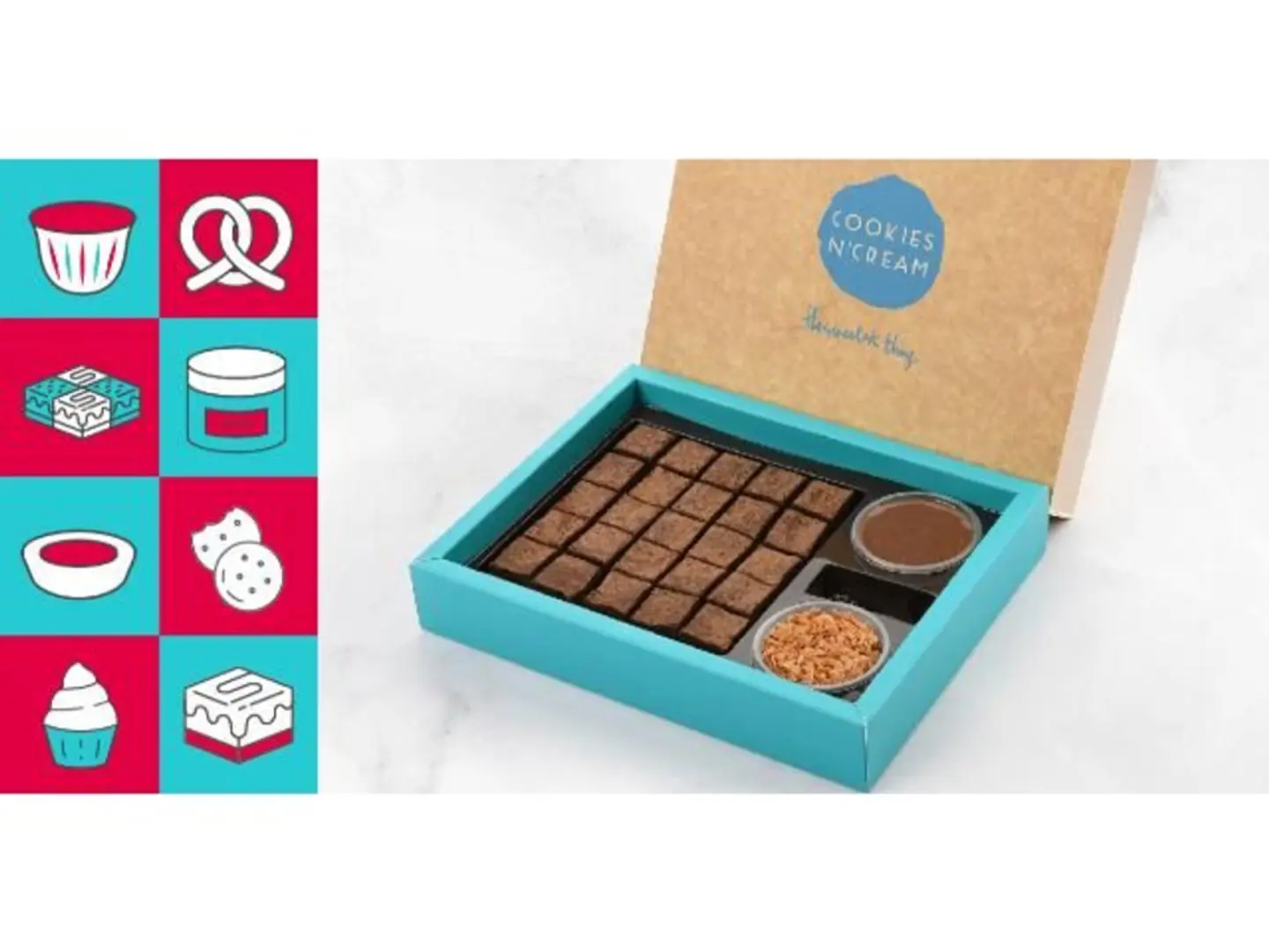 Chunky Nutella Brookies