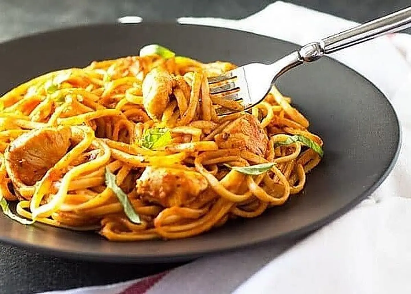 Chicken Spaghetti Combo