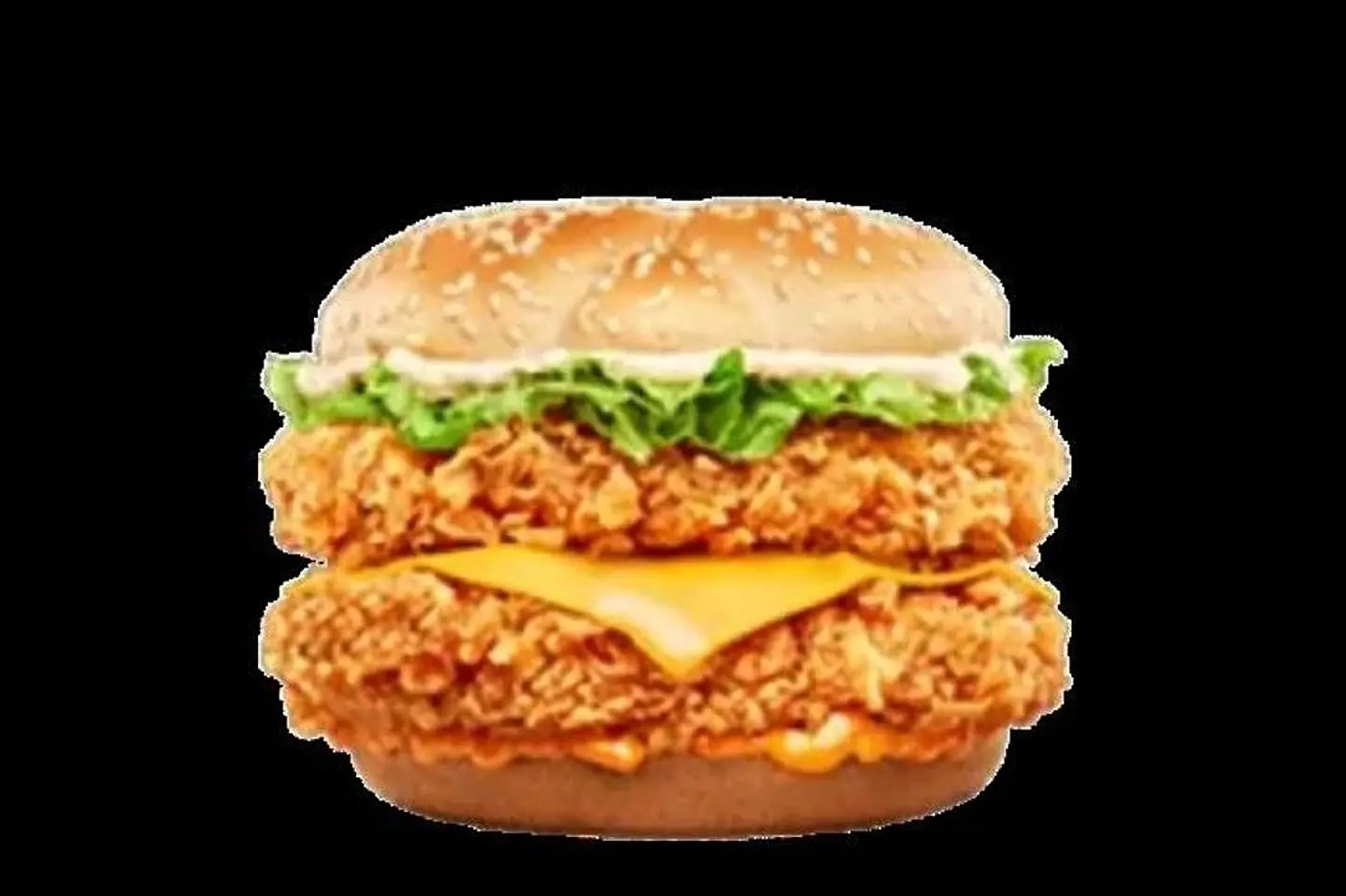 برجر دبل كرسبي دجاج