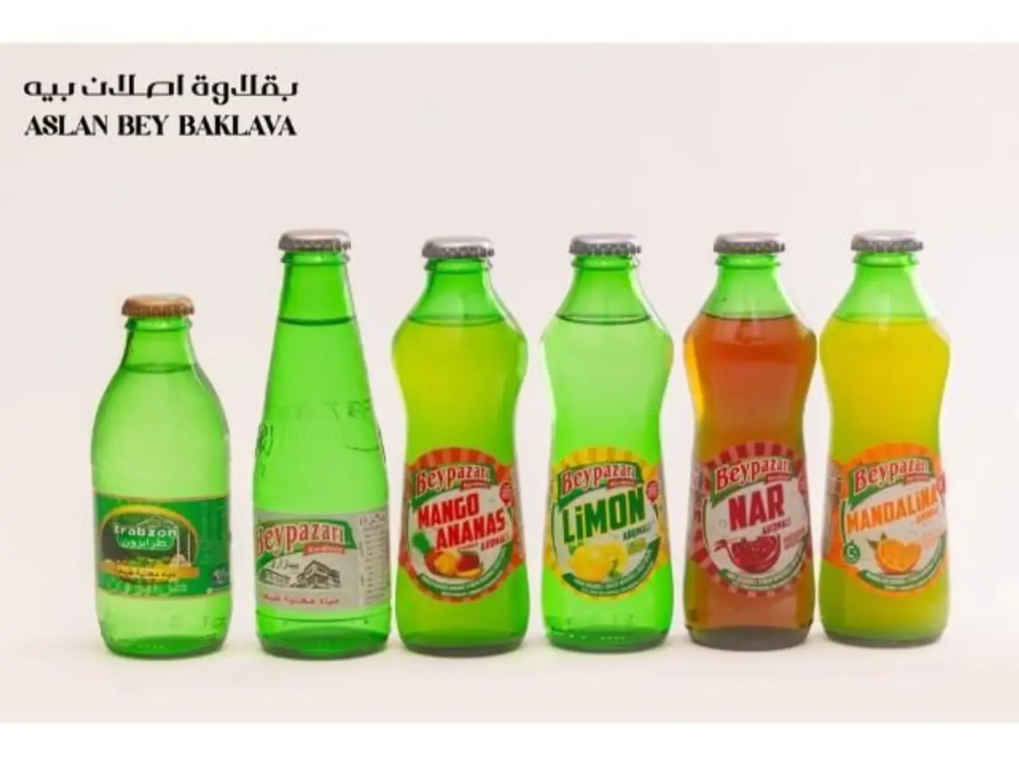 مياة الغازية بنكهات