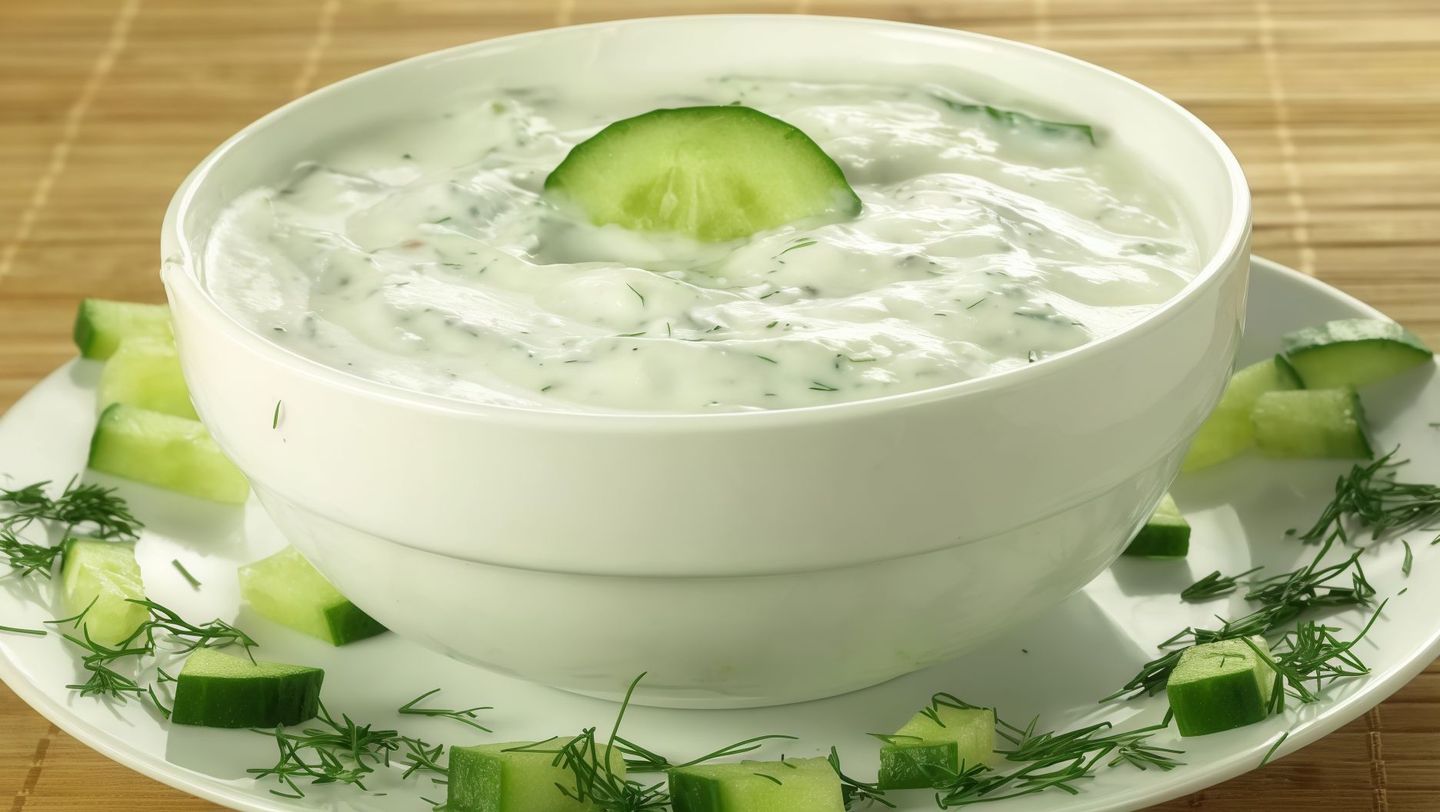 Yougart And Cucmber Salad