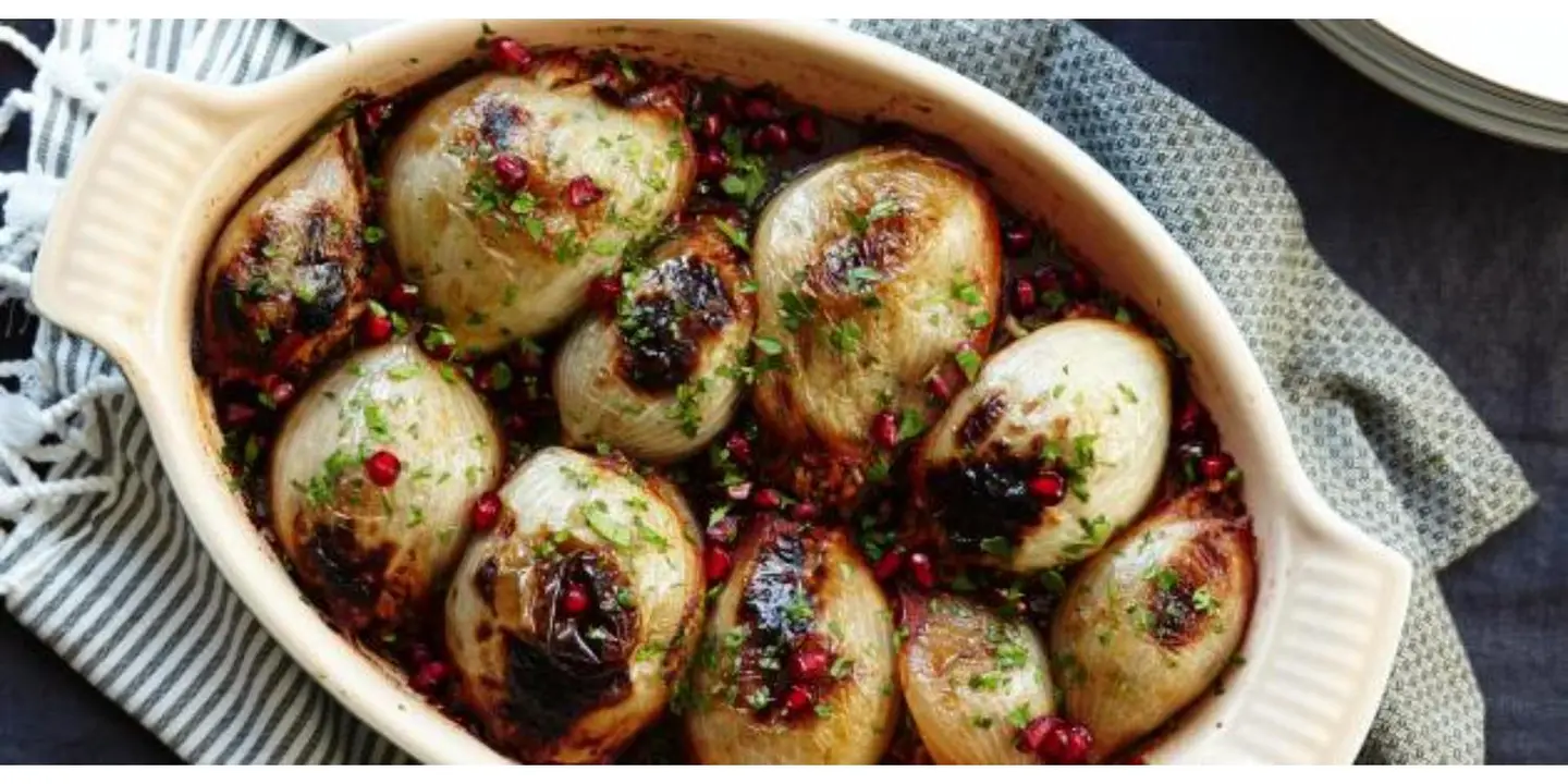 Medium Plate Stuffed Onions