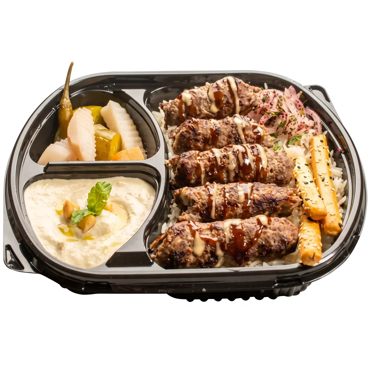 Meat Kebab Meal