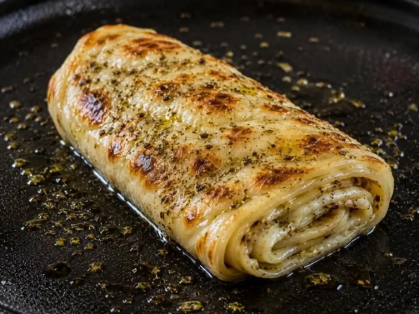 Olive Oil And Thyme Paratha