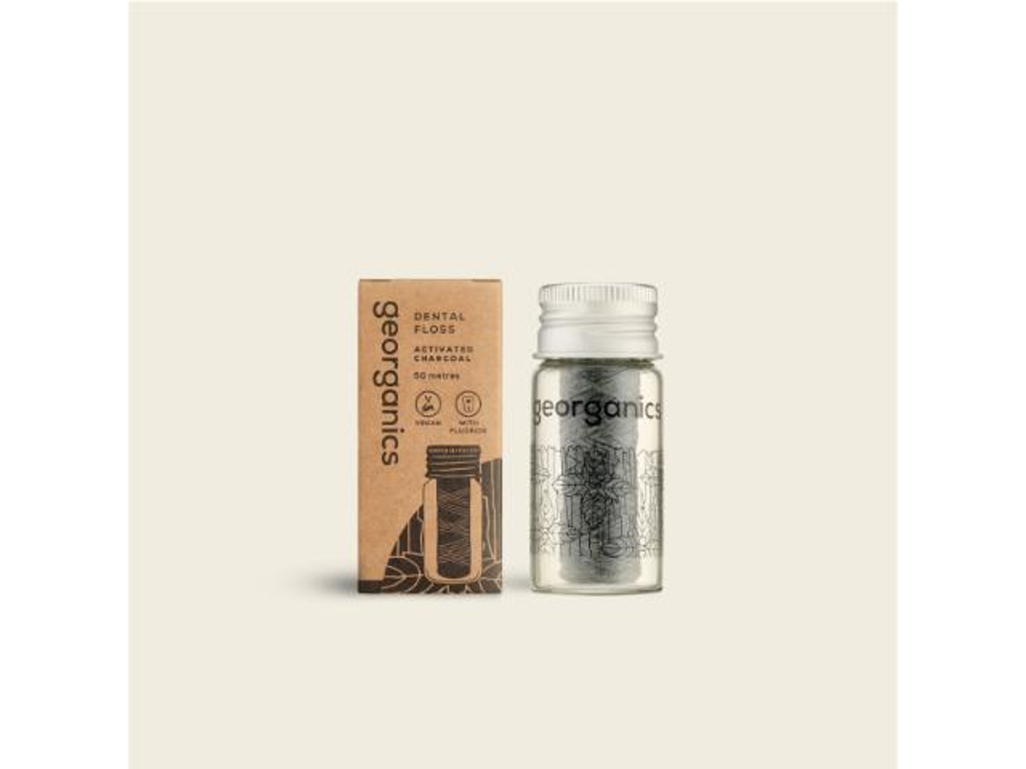 Activated Charcoal Dental Floss