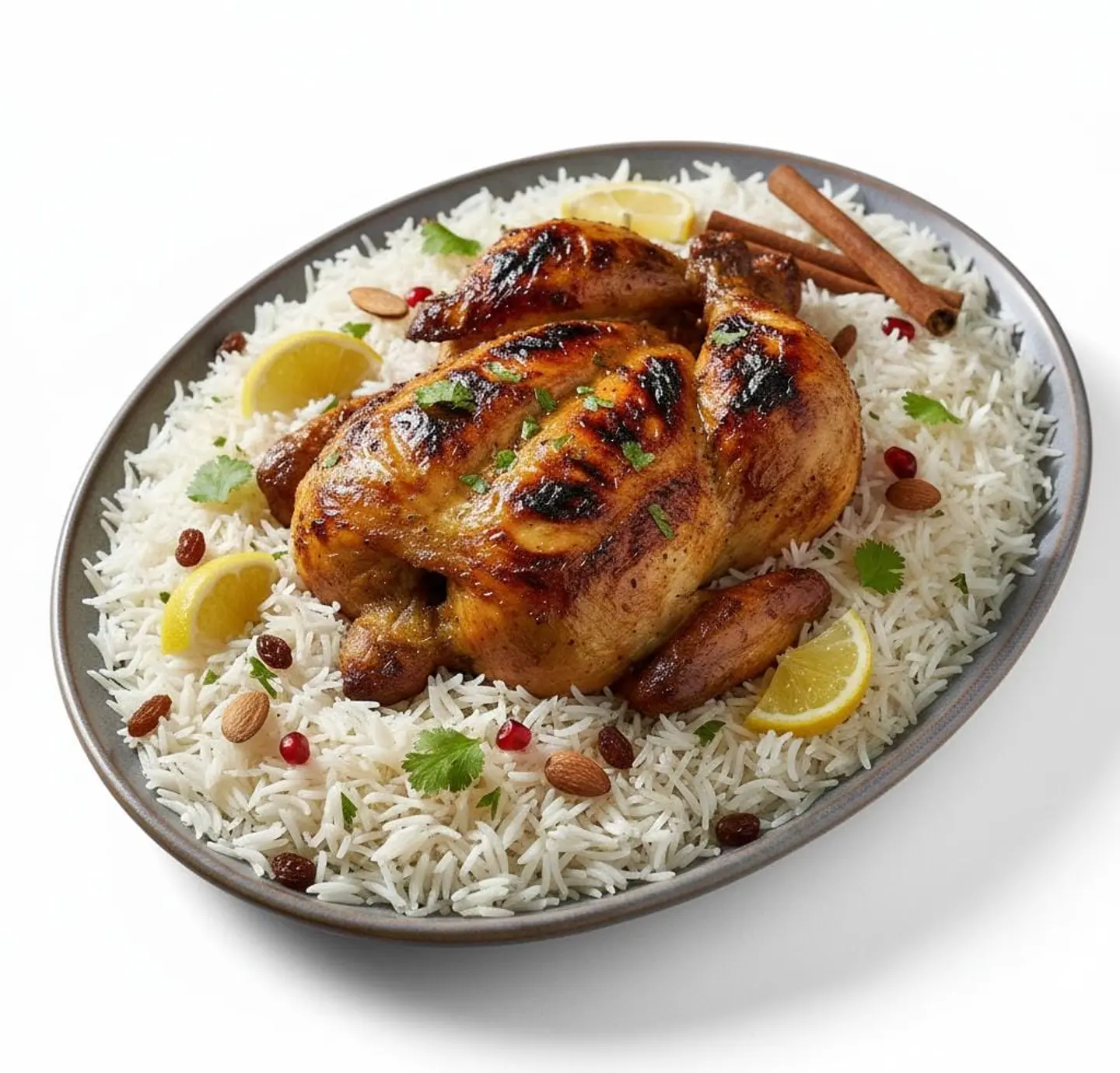 Whole Chicken With Pishawari Rice