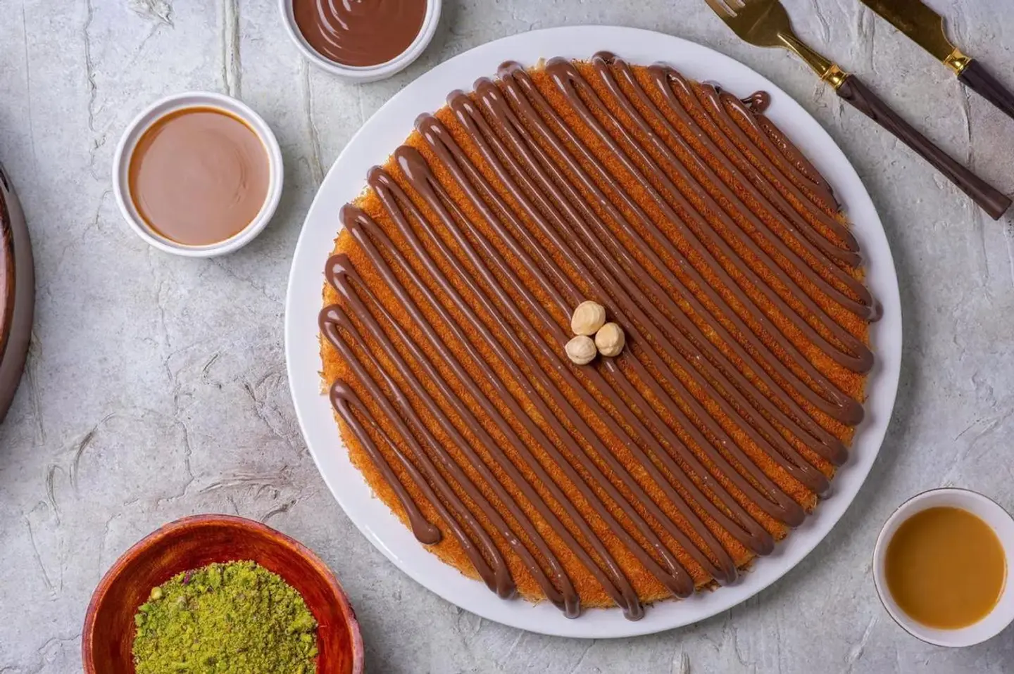 Kunafah With Nutella