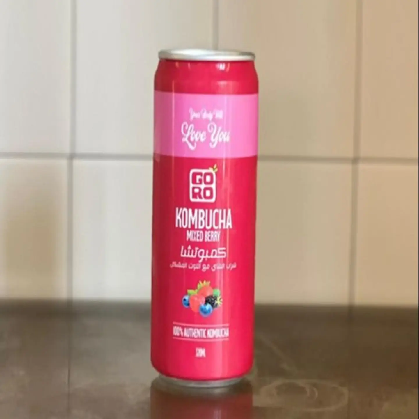 Goro Kombucha Mixed Berry 320 Ml
