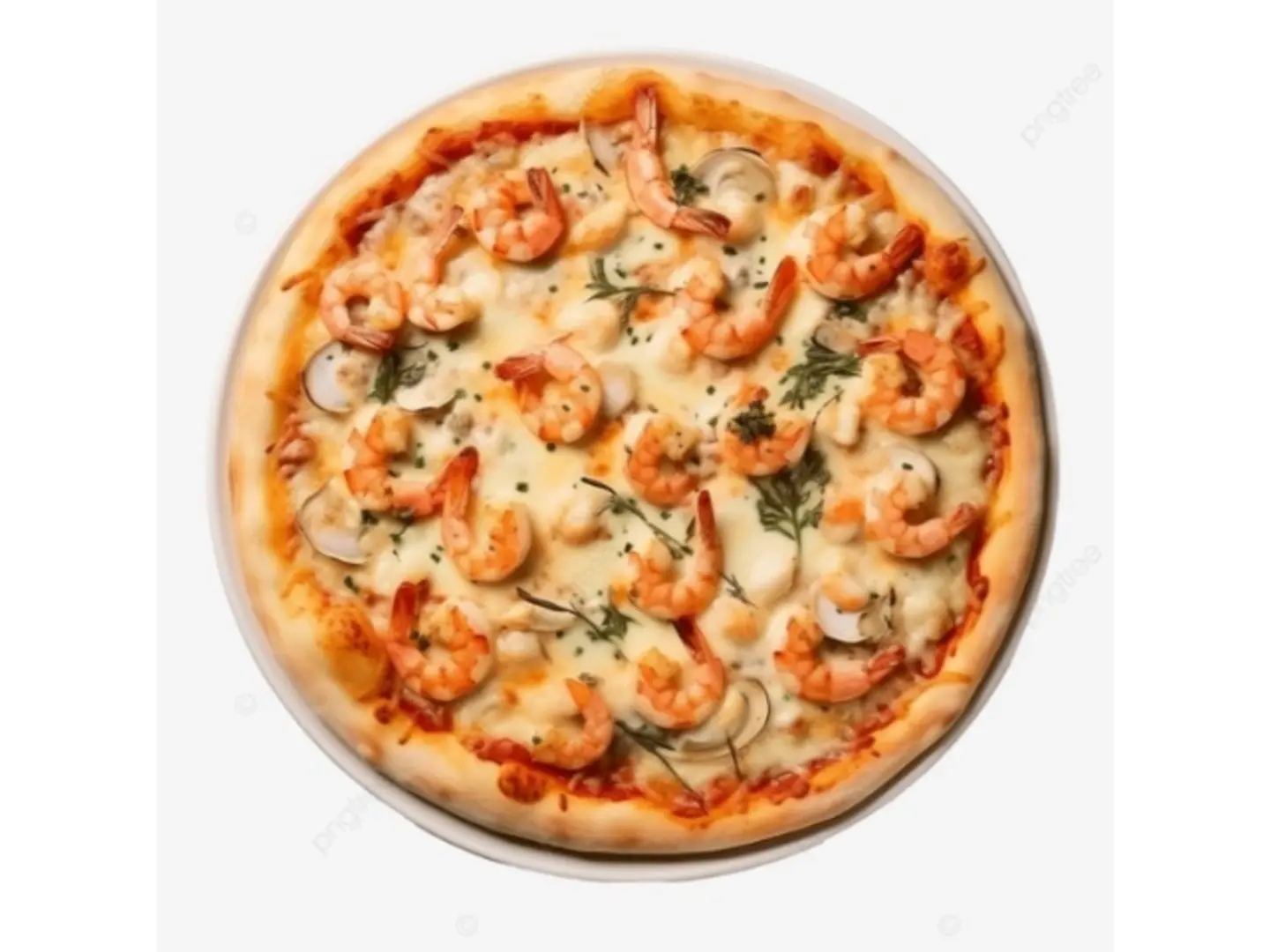 بيتزا فواكه البحر