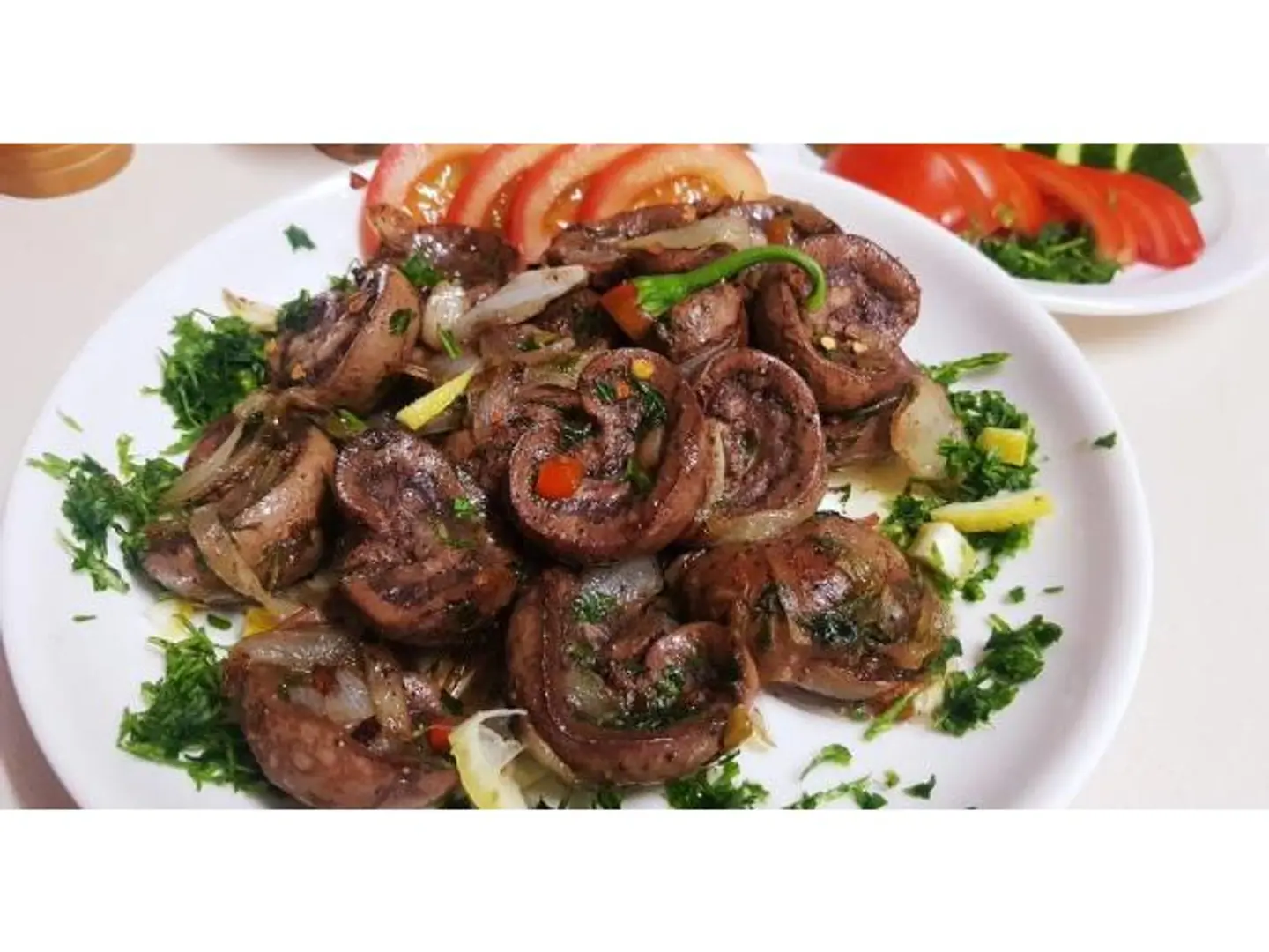 صحن كلاوي على الصاج