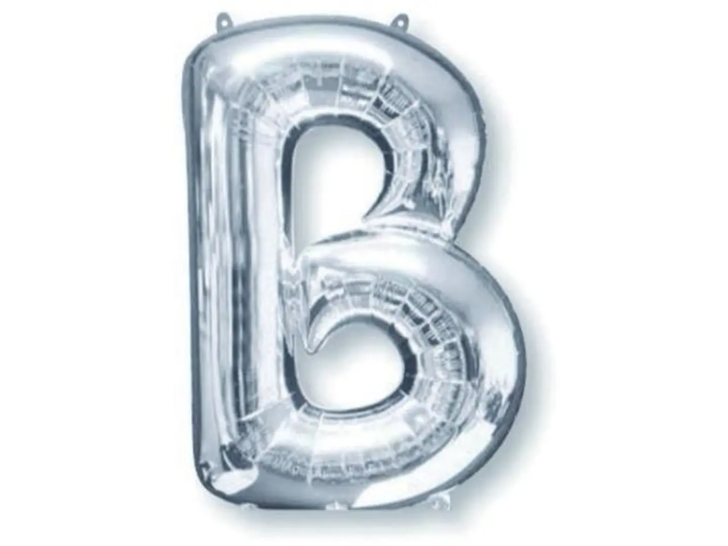 Silver Balloon Letter B