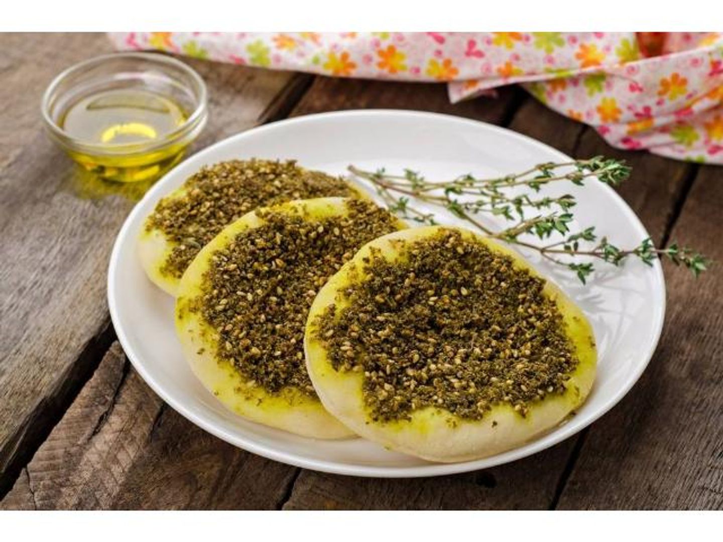 Fatayer With Thyme