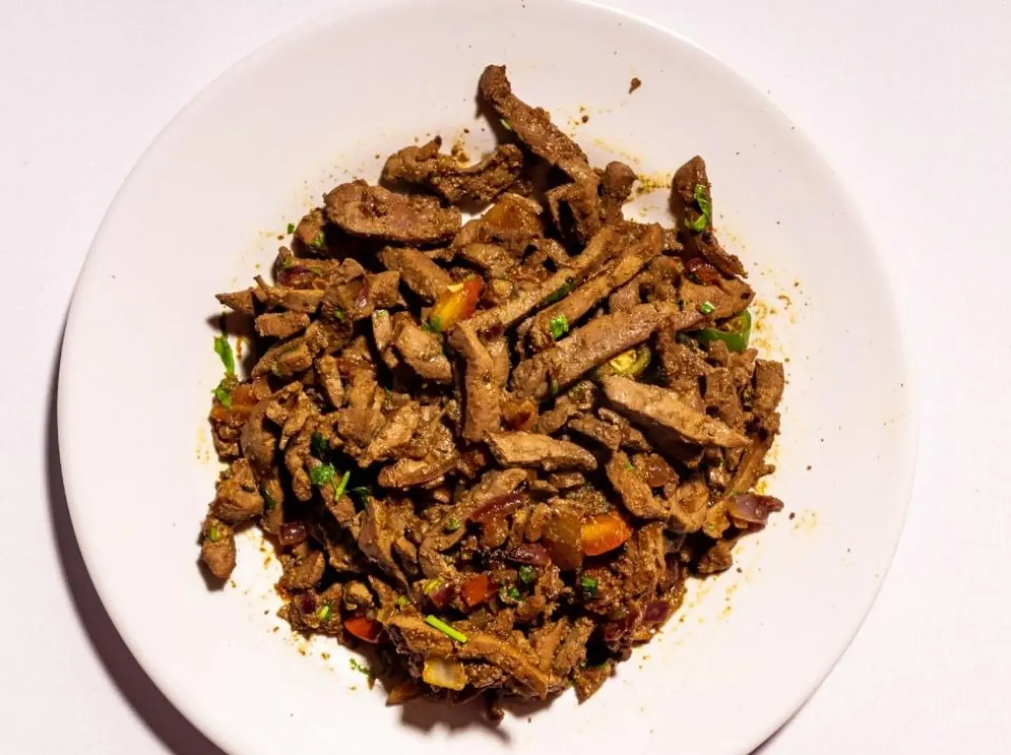 صحن كبدة صغير