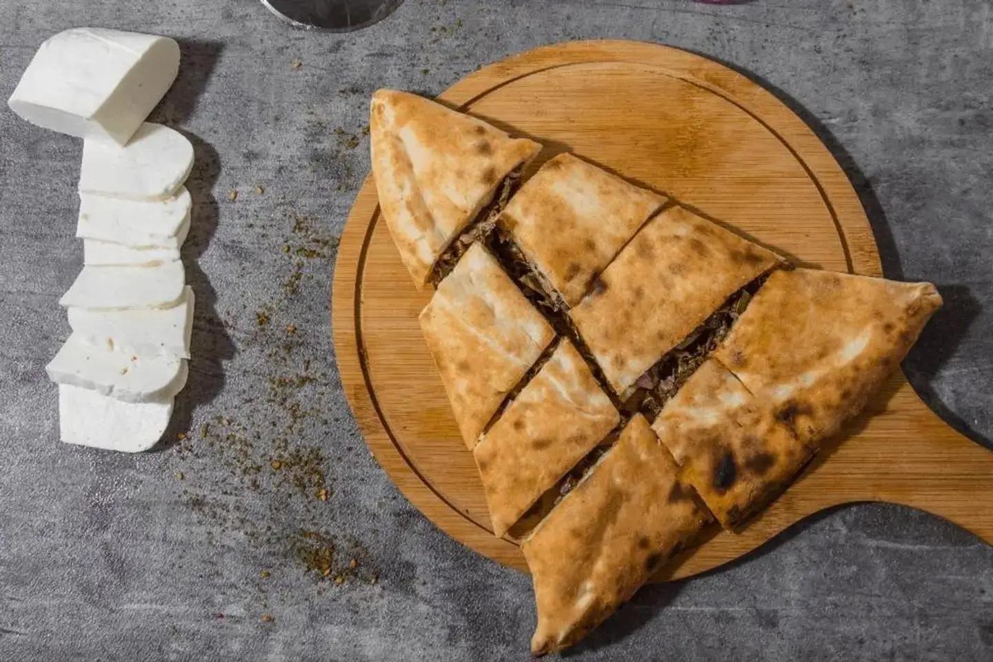 فطائر جبن سبانخ