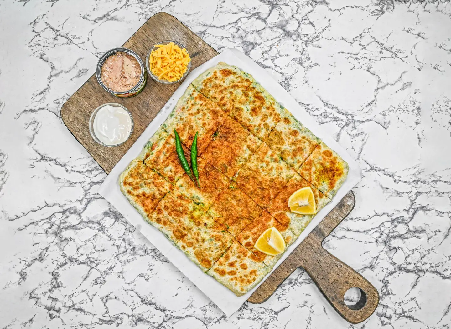 Tuna Vegetables Two Cheeses