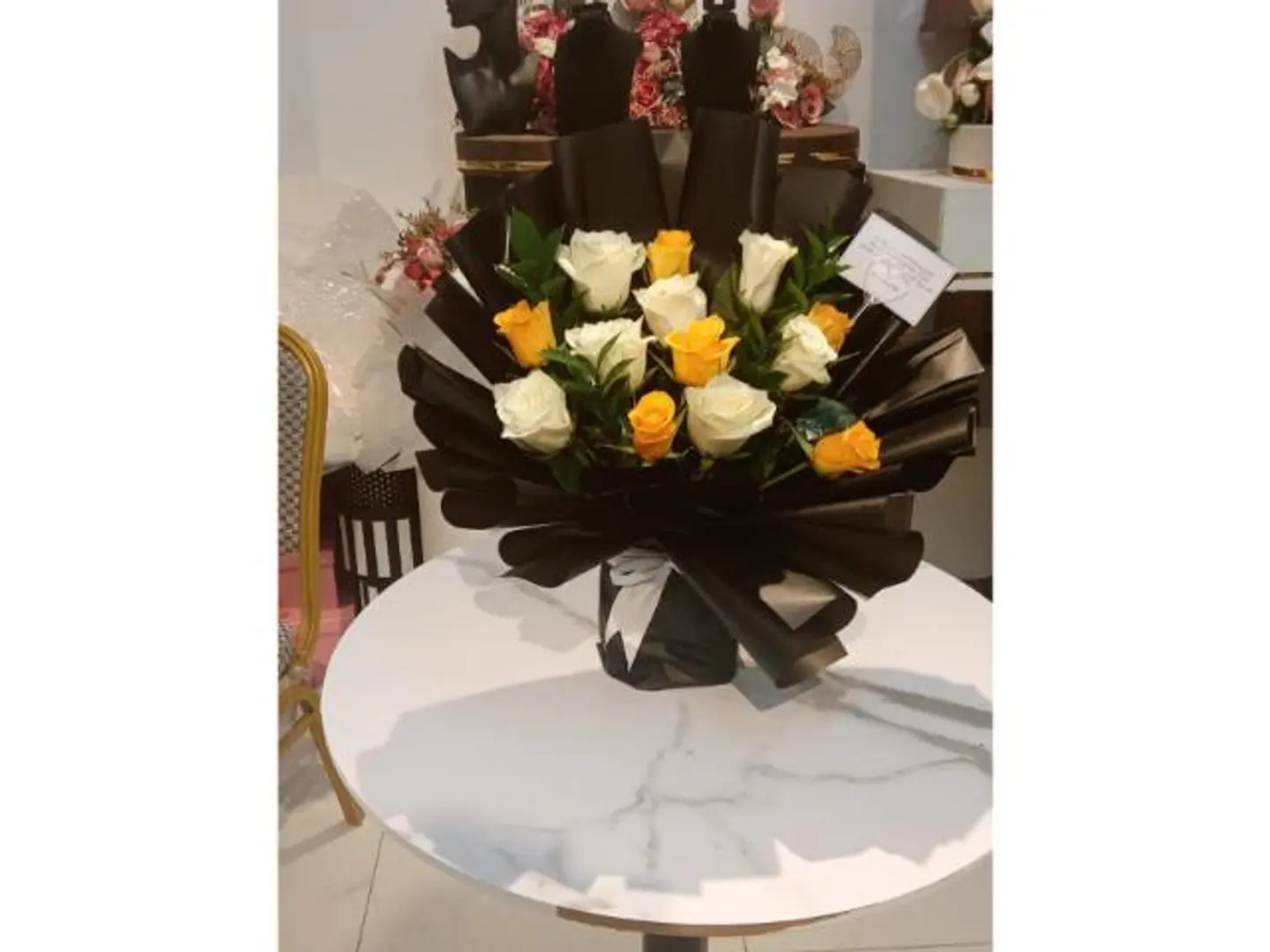 Colored Rose Bouquet