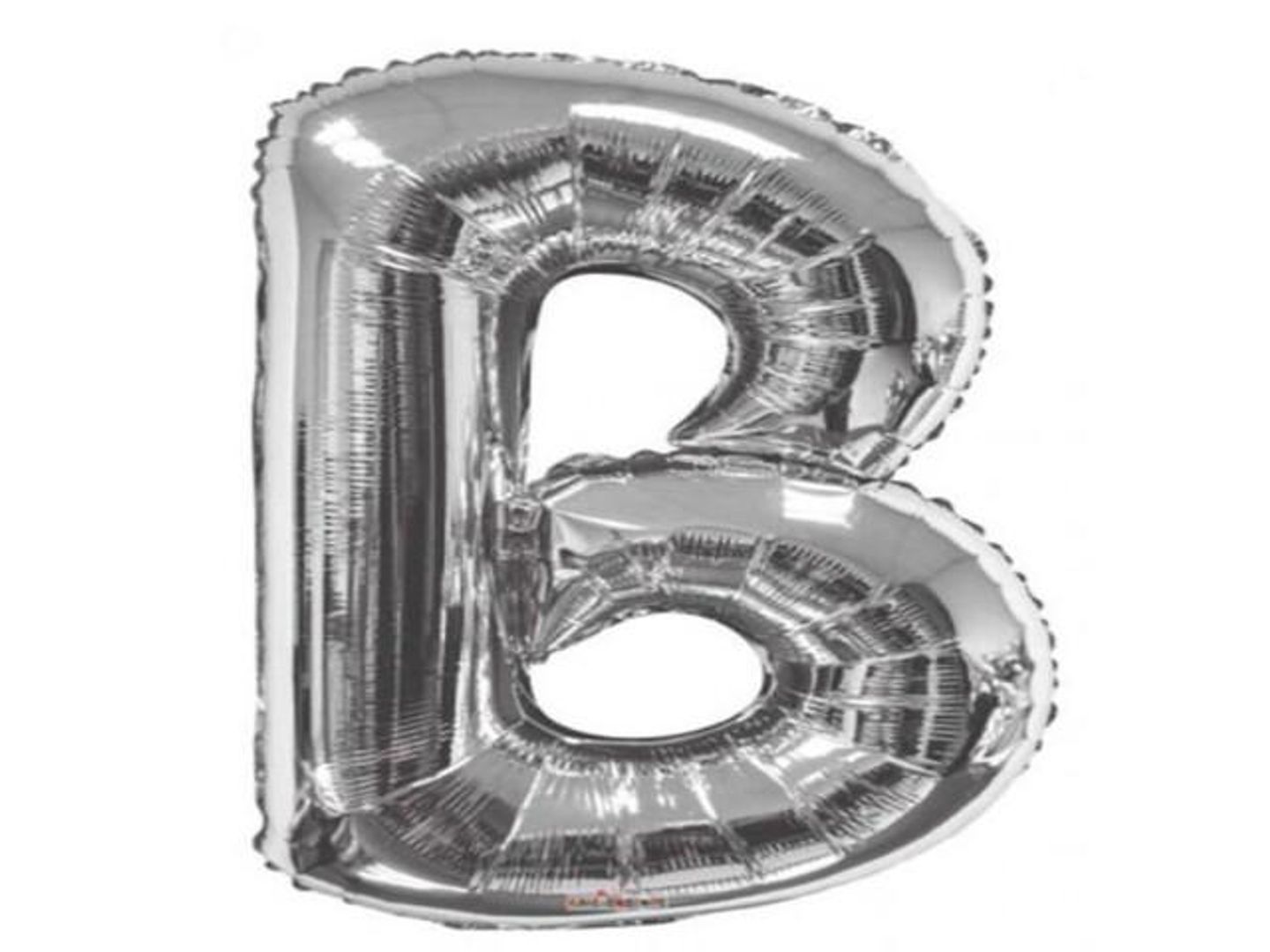 Letter B Silver