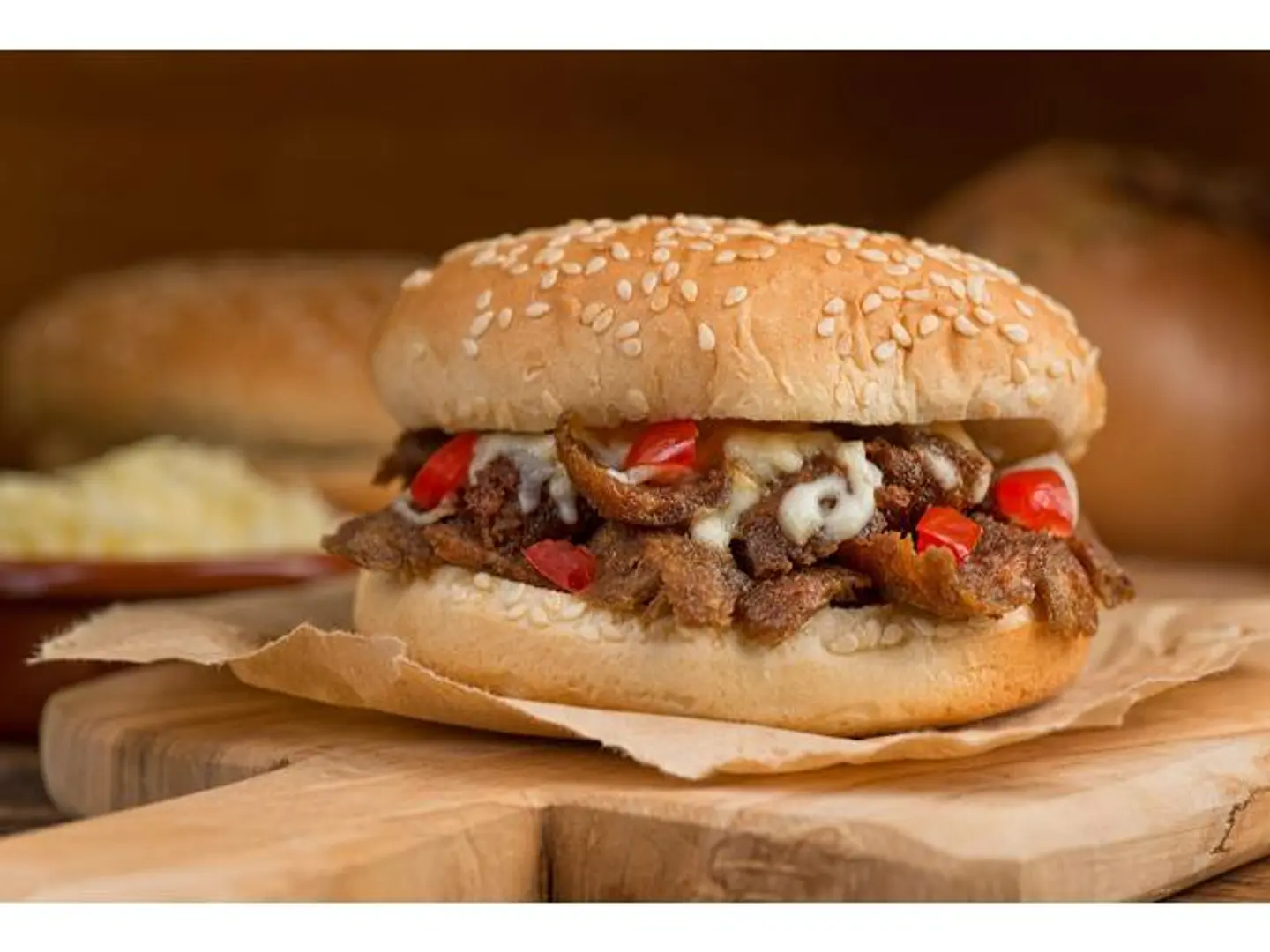 Beef Shawarma Burger