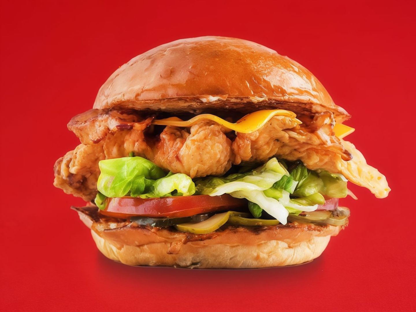 Chicken Error 404 Burger
