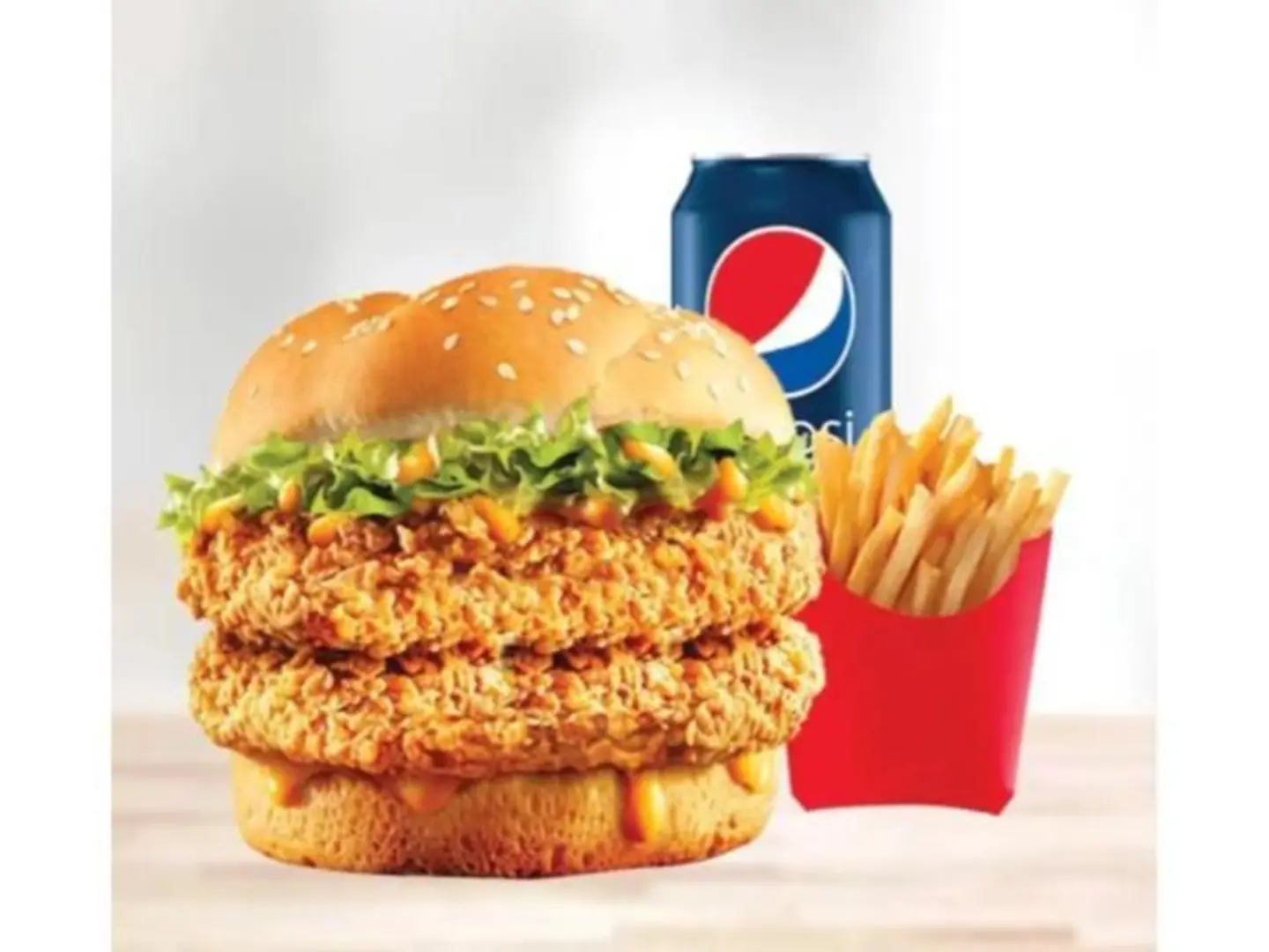 Double Zinger Burger
