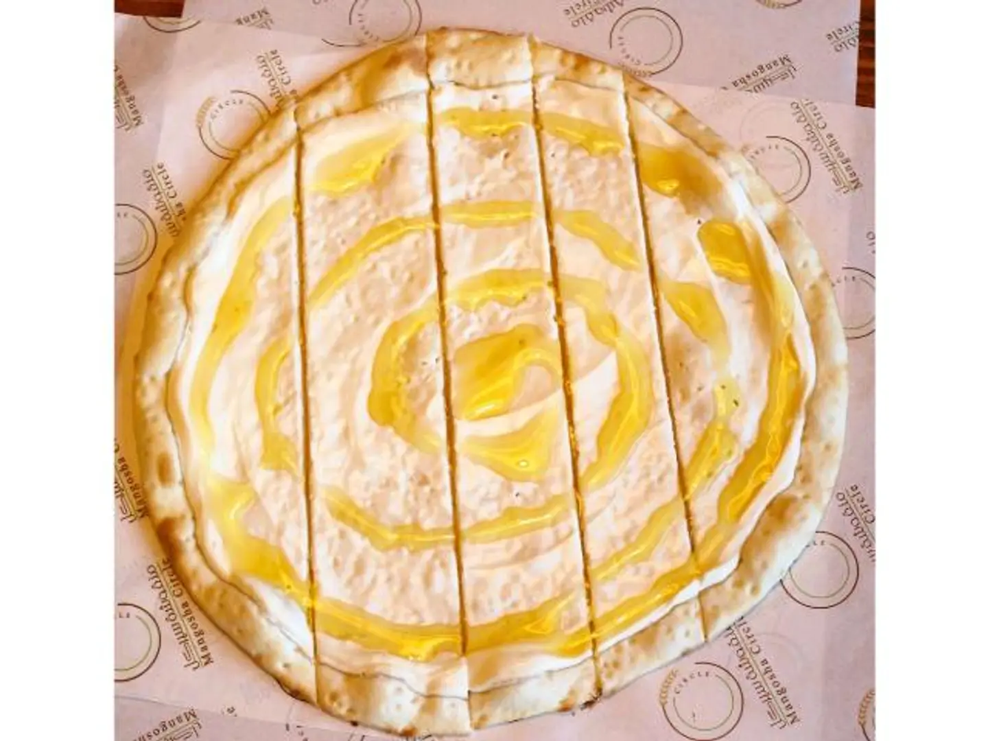 Labneh And Honey Mankousheh