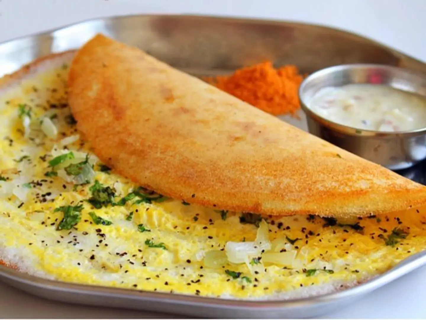 دوسا بالبيض