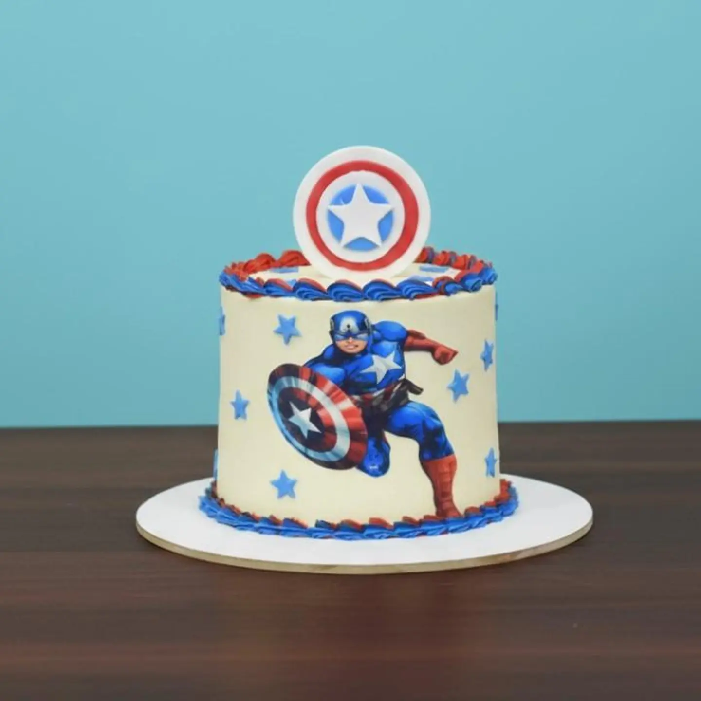 Captain America Cake