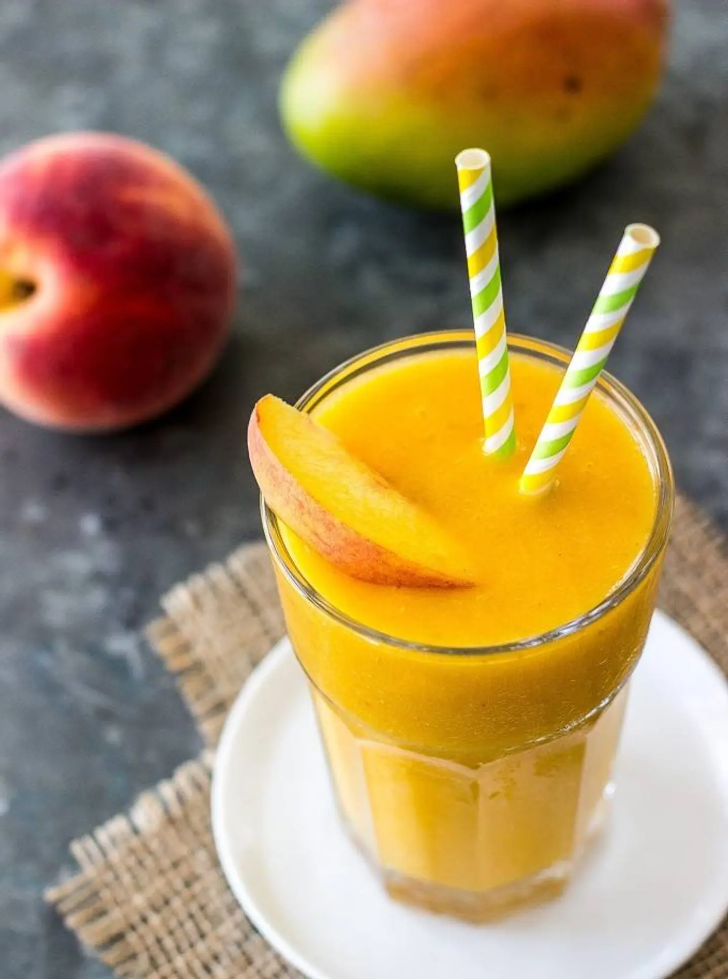 Mango Peach Smoothie
