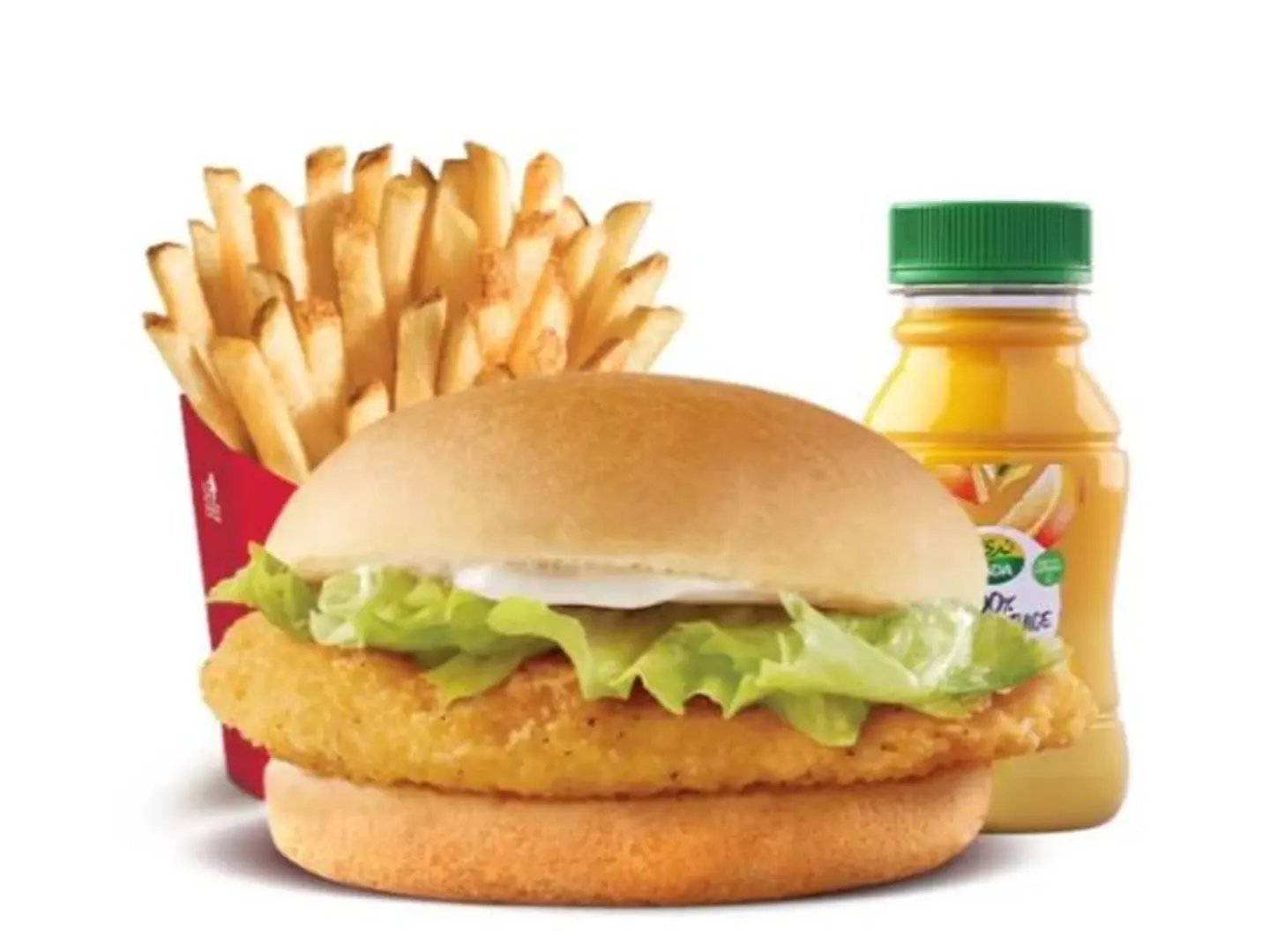 Classic Chicken Burger Meal