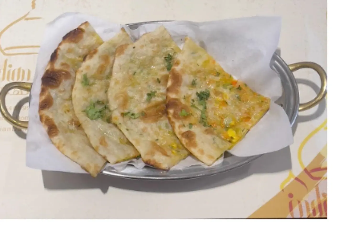 Pudina Paratha Bread