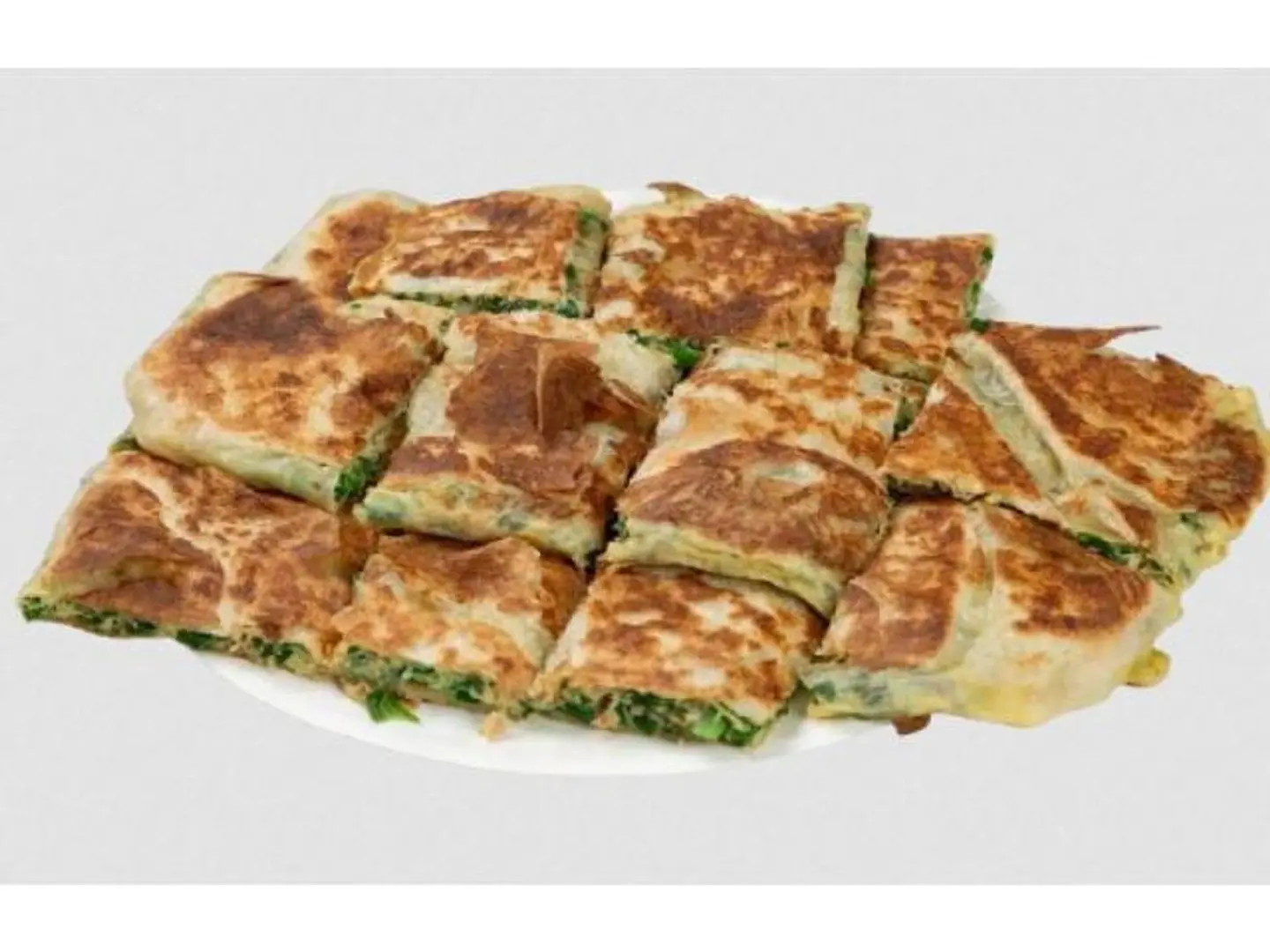 Vegetable Mutabbak With Cream Cheese