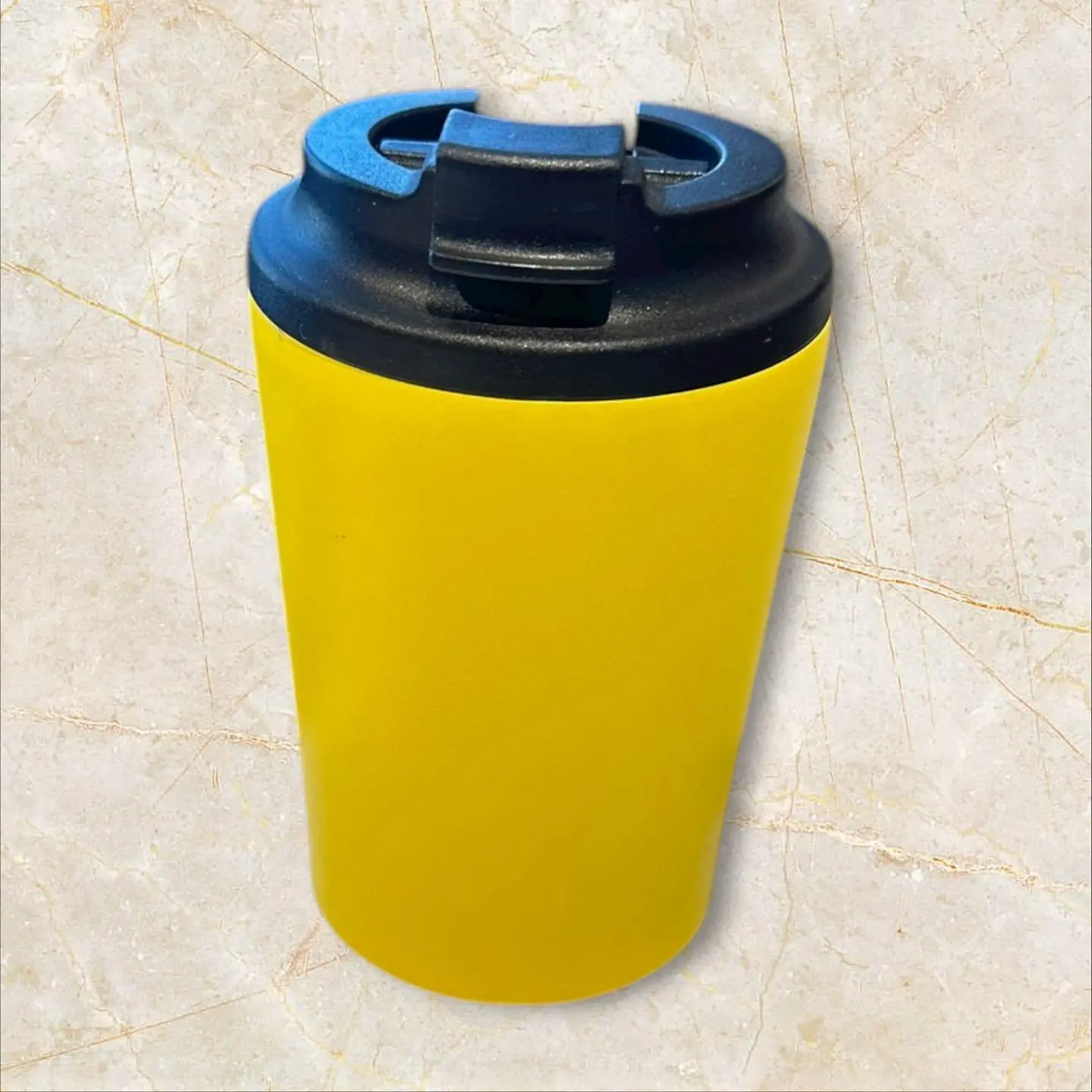 كوب خافظ للحرارة سعة 8اونص اصفر